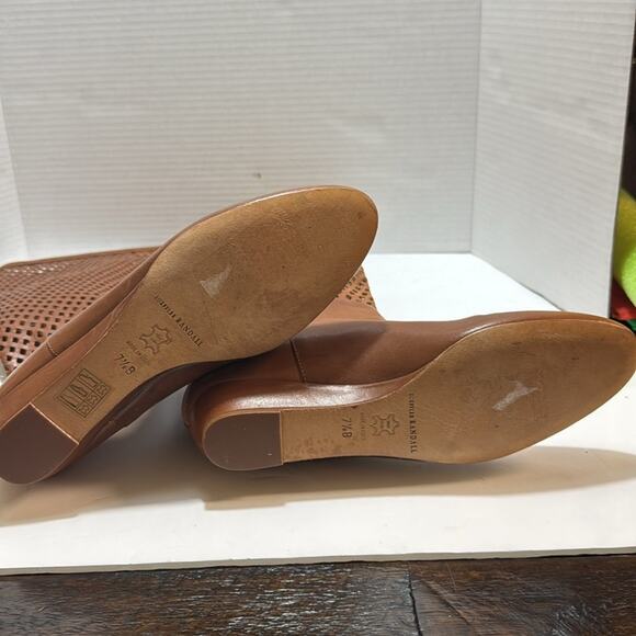 Loeffler Randall leather boots sz 7.5 - Picture 7 of 9